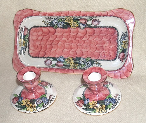 Dressing Table set Springtime pink