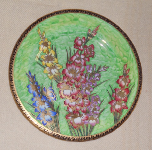 Plaque Gladioli green