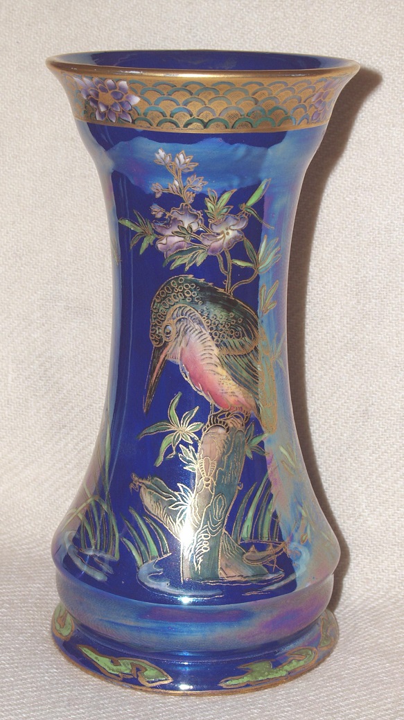 bristol vase kingfisher